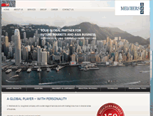Tablet Screenshot of melchers.com.hk